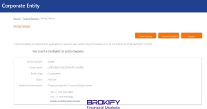 مجوز جزایر مارشال لایت فایننس