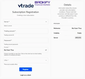 VTrade وی تی مارکتس
