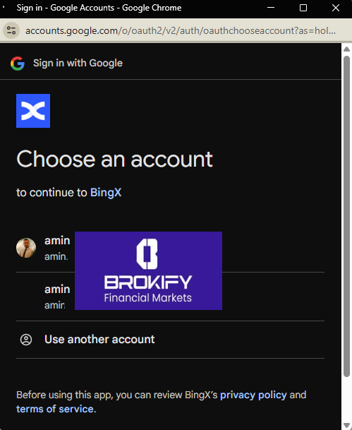 بینگ ایکس - ثبت نام 3