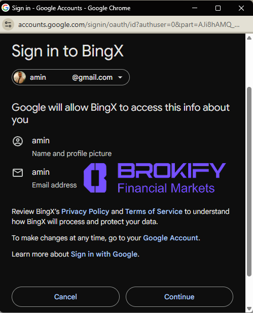 بینگ ایکس - ثبت نام 4