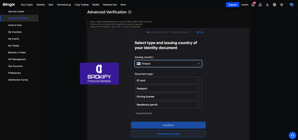 بینگ ایکس - احراز هویت 7