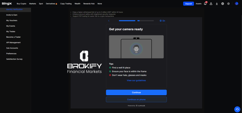 بینگ ایکس - احراز هویت 9