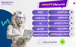 نقد و بررسی بروکر ولون اف ایکس - VelonFX - velonfx