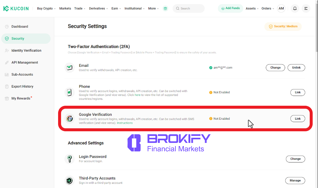 کوکوین - فعال سازی گوگل آتنتیکیتور 1