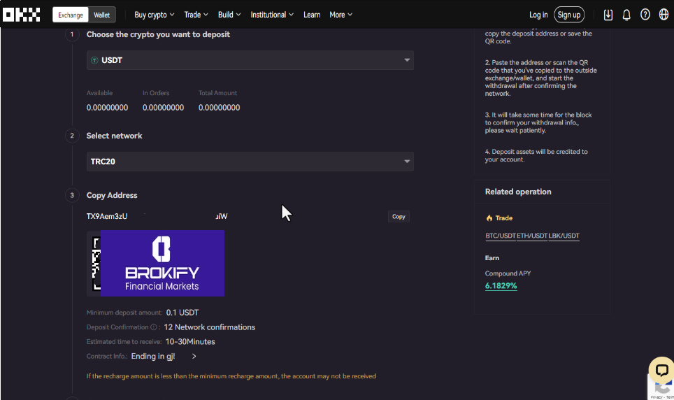 اوکی ایکس - نحوه واریز به حساب