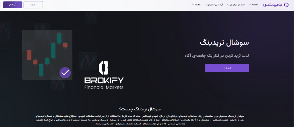 نوبیتکس - سوشال تریدینگ