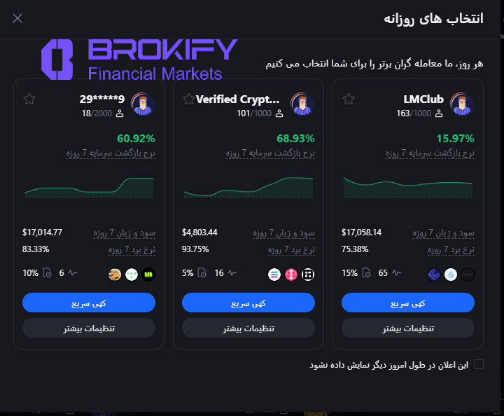 مکسی - کپی تریدینگ 2