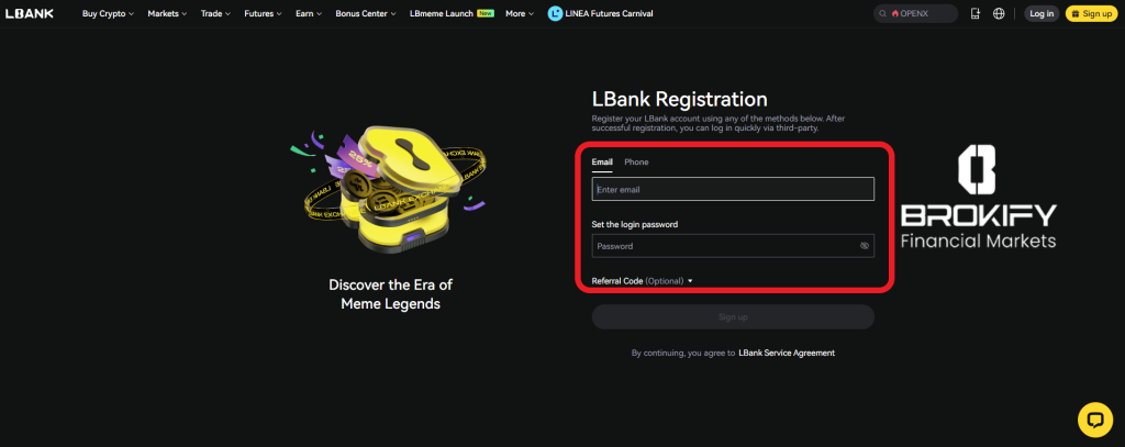 ال بانک - ثبت نام 6