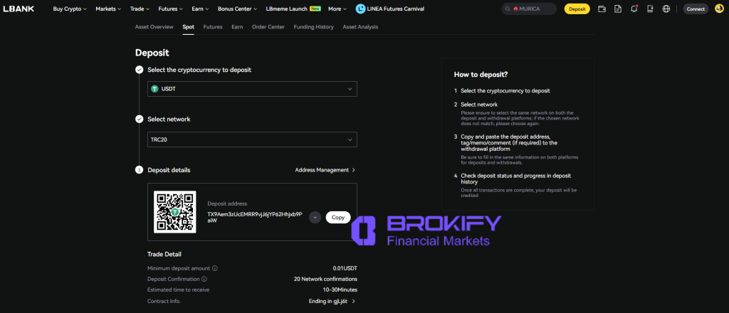 ال بانک - نحوه واریز