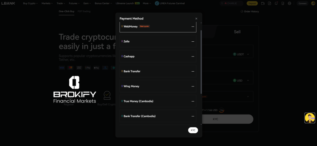 ال بانک - برداشت ارزهای فیات