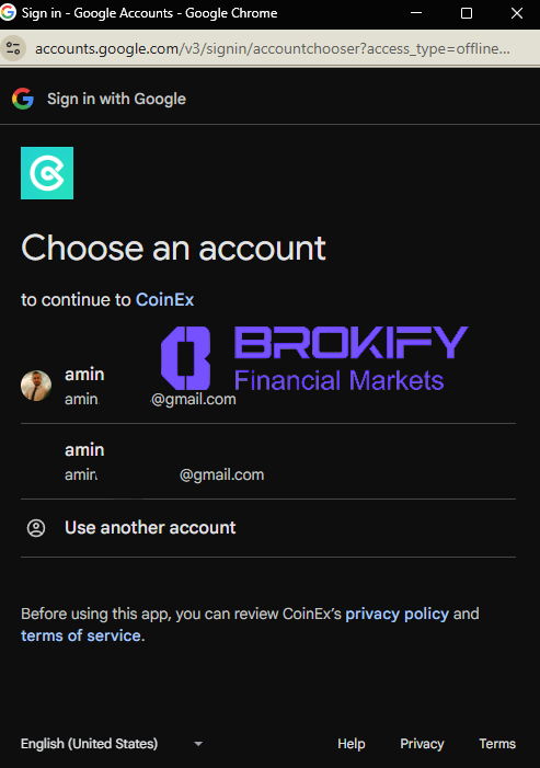 کوینکس - ثبت نام 3