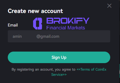 کوینکس - ثبت نام 6