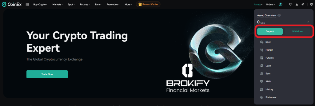 کوینکس - نحوه واریزی 1