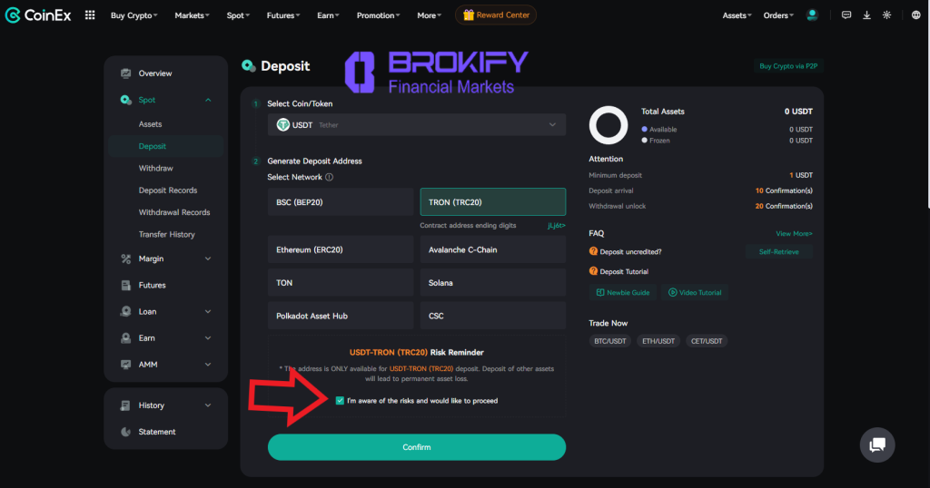 کوینکس - نحوه واریزی 2