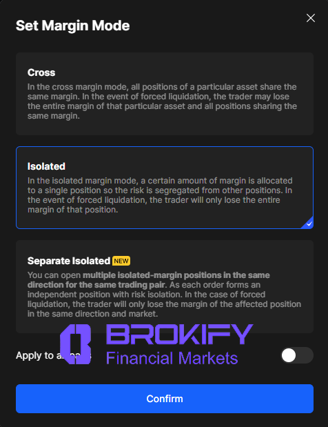 بینگ ایکس - ایزوله یا کراس