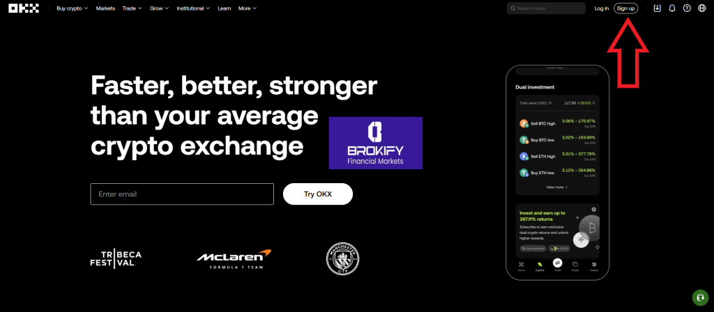 اوکی ایکس - نحوه ثبت نام 1