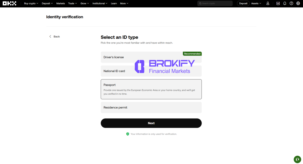 اوکی ایکس - نحوه احراز هویت 3