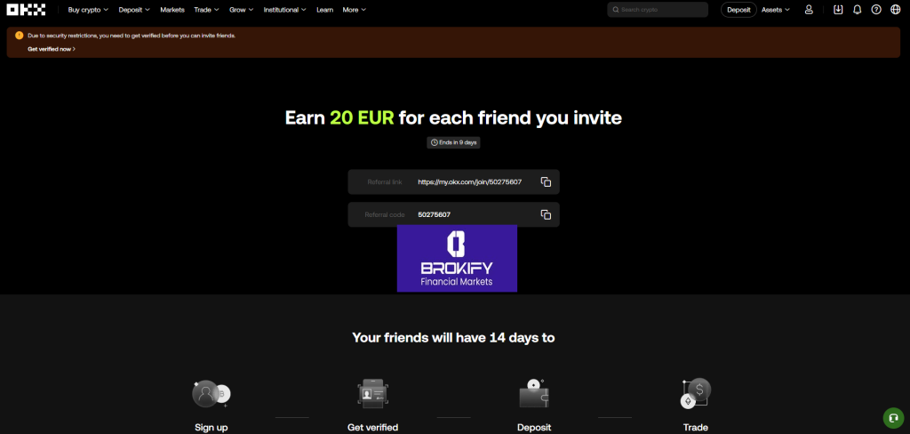 اوکی ایکس - ریفرال