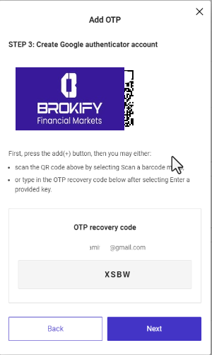 پروبیت - فعال کردن کد دو عاملی (google authenticator) 4