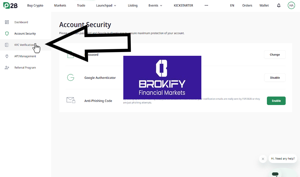 پی تو بی - نحوه احراز هویت 1