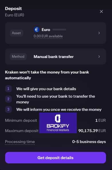 کراکن - واریز به حساب (فیات) 2