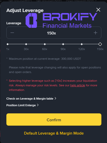 بایننس - لوریج