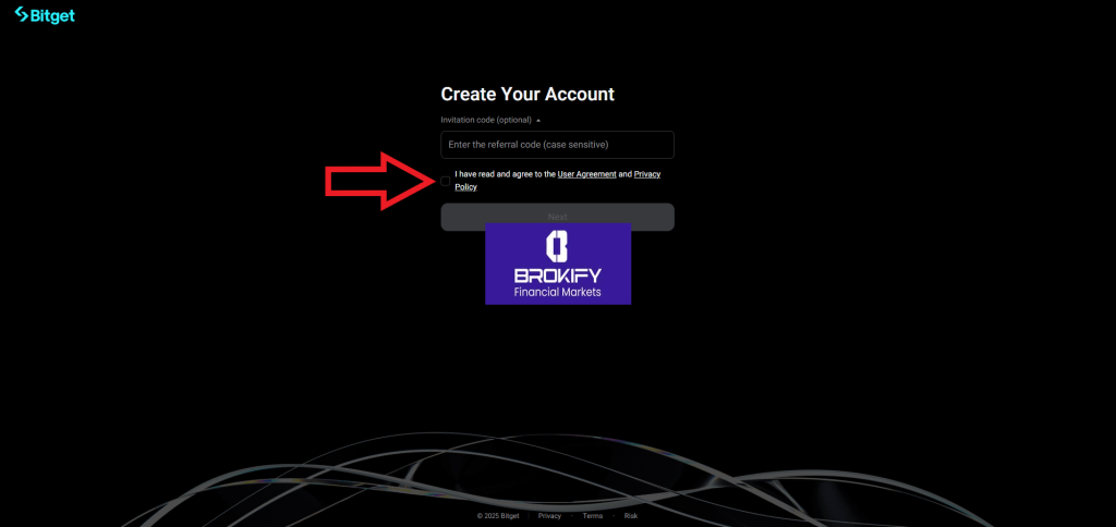 بیت گت - نحوه ثبت نام 5