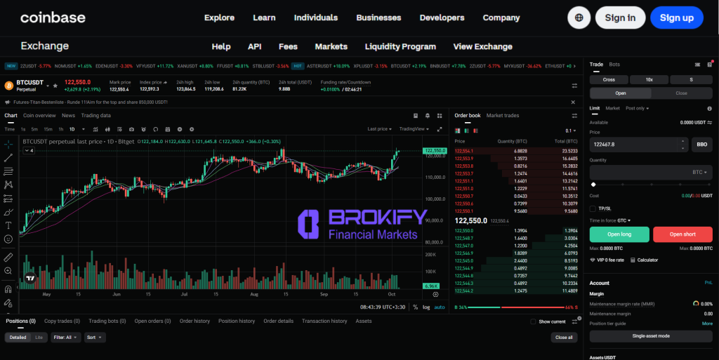 کوین بیس - معاملات فیوچرز