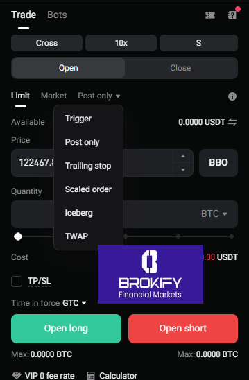 بیت گت - ابزار معامله گری