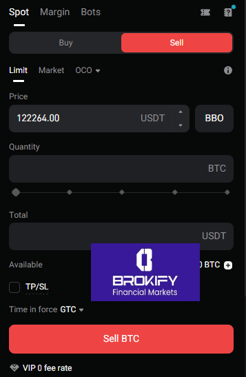 کوین بیس - ابزار معامله گری اسپات