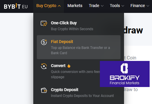 بای بیت - واریز فیات 1