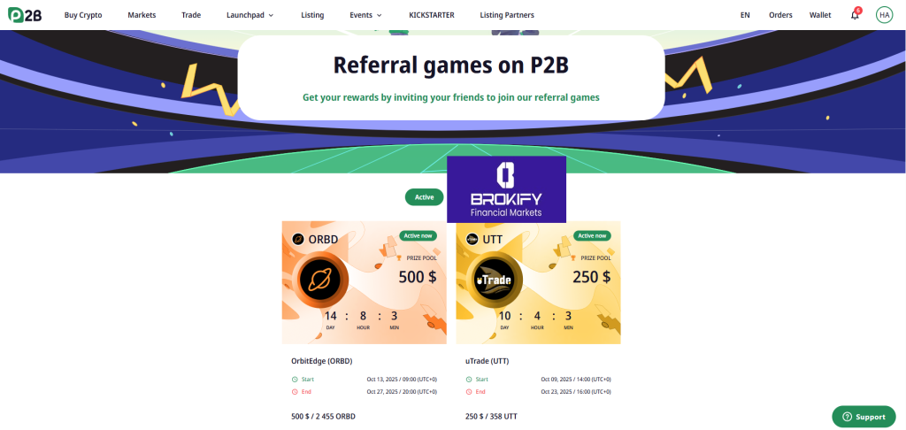 پی تو بی - پاداش ها