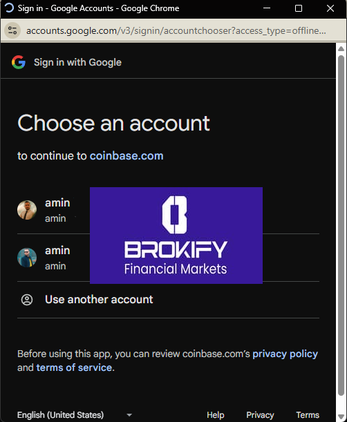 کوین بیس - نحوه ثبت نام 4