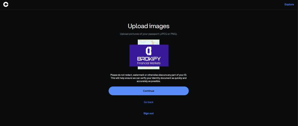 کوین بیس - نحوه ثبت احراز هویت 3