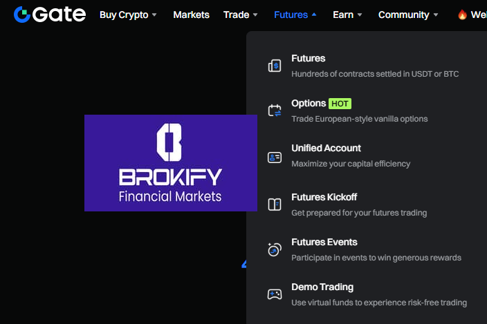 گیت - نحوه انتخاب معاملات فیوچرز