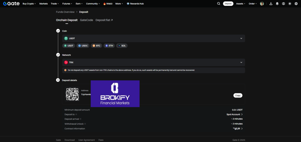 گیت - نحوه واریز به حساب