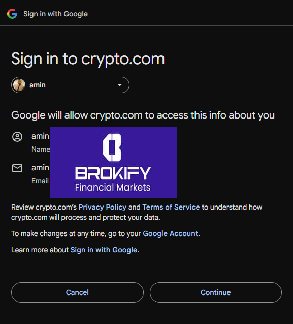 کریپتو دات کام - نحوه ثبت نام 4