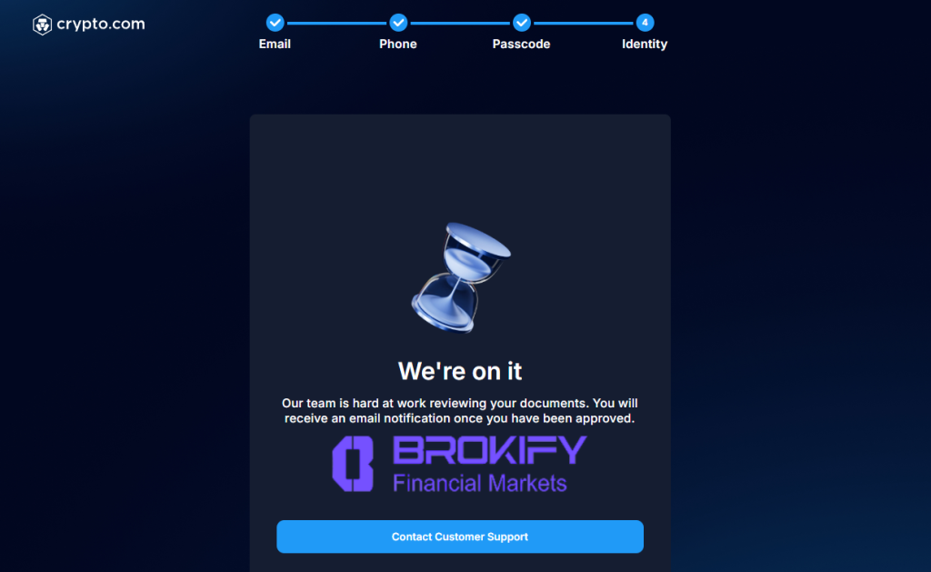 کریپتو دات کام - نحوه احراز هویت 16