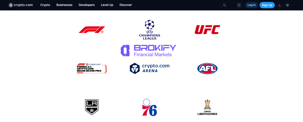 صرافی کریپتو دات کام (Crypto.com) - آموزش و نحوه ثبت نام - 1 کریپتو دات کام - اسپانسرینگ