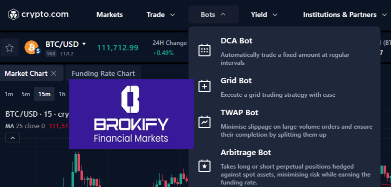 کریپتو دات کام - ربات معامله گر 1