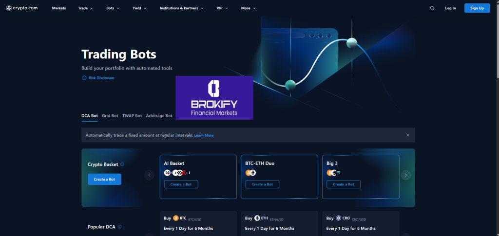 کریپتو دات کام - ربات معامله گر 2