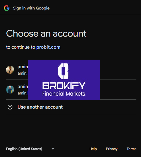 پروبیت - نحوه ثبت نام 3