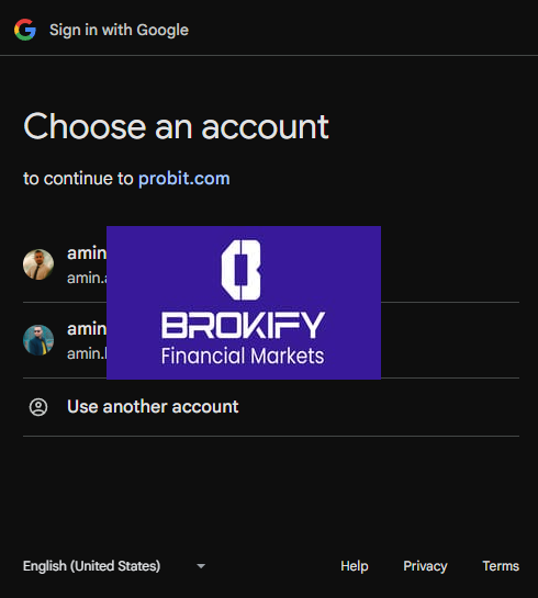 پروبیت - نحوه ثبت نام 9