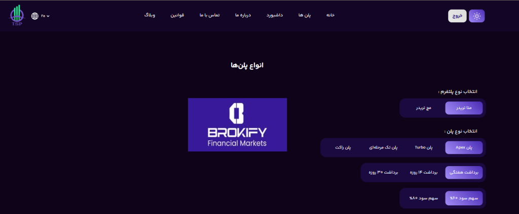 تامین سرمایه - انواع مختلف پلن ها و جزئیات حساب