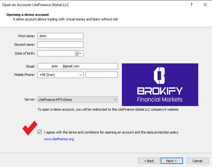 حساب دمو فارکس چیست؟ آموزش نحوه افتتاح حساب دمو - 7 حساب دمو فارکس - نحوه ایجاد حساب دمو (متا 5 - MT5) 3