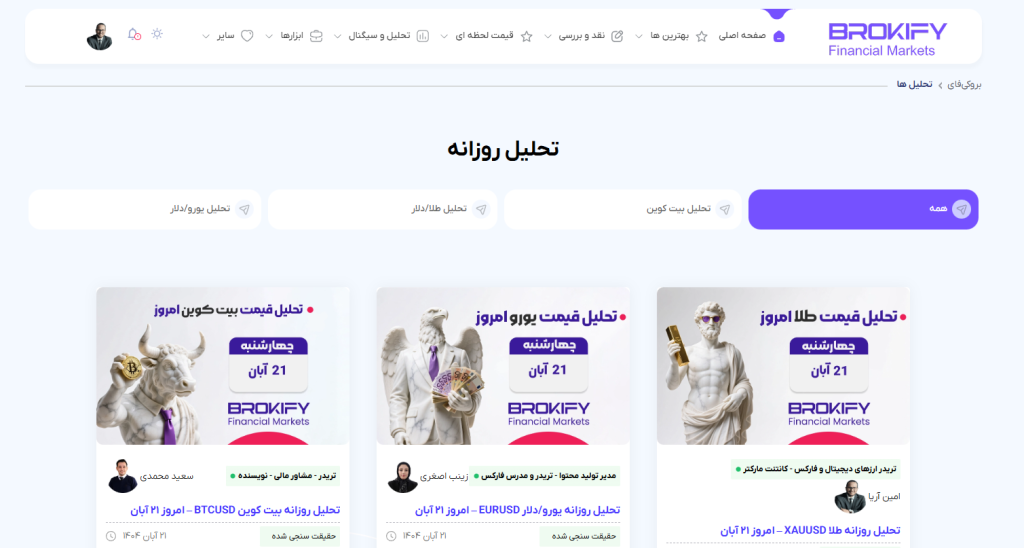 راهنما و انتخاب بهترین سایت اخبار فارکس | معرفی منابع حرفه ای برای تریدرها - 3 بهترین سایت اخبار فارکس - بروکی فای