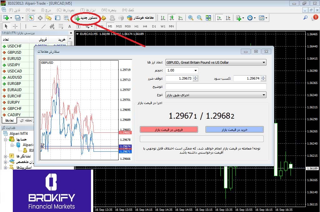 حد سود و حد ضرر در فارکس چیست؟ آموزش تنظیم Stop Loss و Take Profit - 1 حد سود و حد ضرر در فارکس - نحوه تعیین حد ضرر (Stop Loss) در متاتریدر
