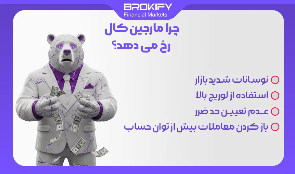 چرا مارجین کال رخ می دهد؟