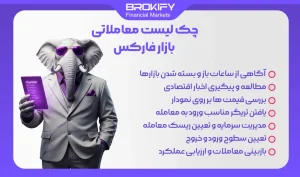 چک لیست معاملاتی فارکس توسط سعید محمدی - دانلود رایگان فایل چک لیست - چک لیست معاملاتی