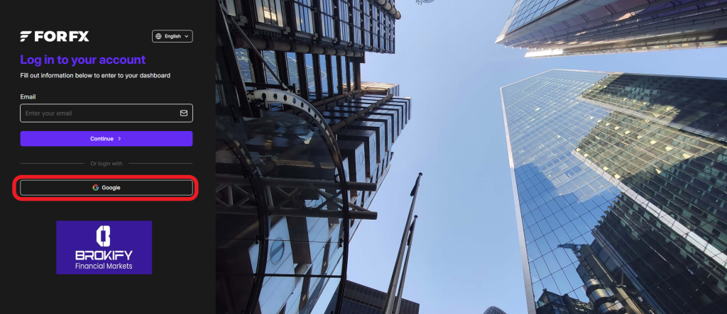 پراپ فور اف ایکس (forfx) - نحوه ثبت نام - 5